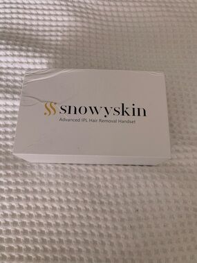 SnowySkin Advanced IPL Hair Removal Handset - White NWT